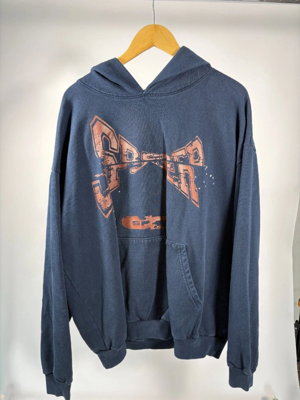 WORN Sp5der Adult FIVE PRO 2021 MOTOCROSS CHAMPIONSHIP Sweatshirt Navy Size XXL